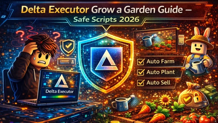 Delta Executor Grow a Garden Guide – Safe Scripts 2026