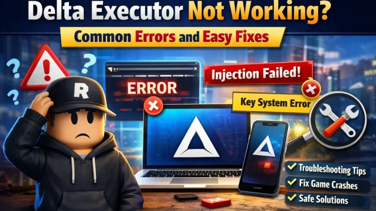 Delta Executor Not Working? Common Errors and Easy Fixes