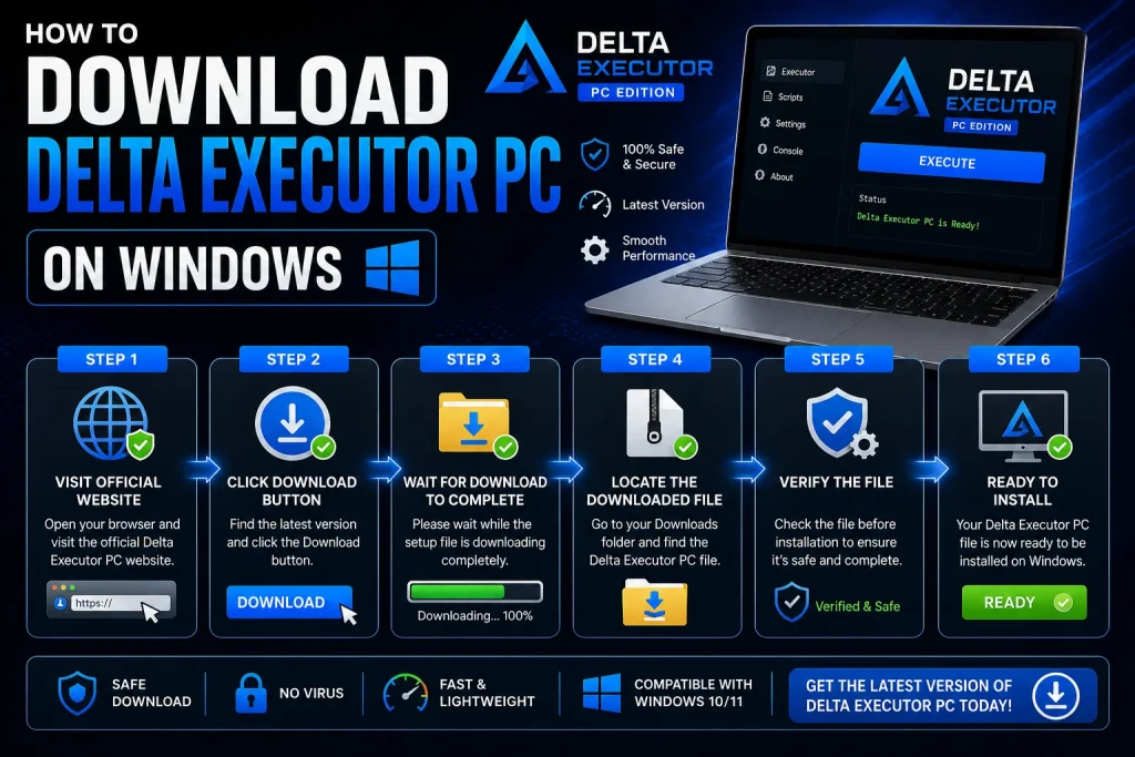 How To Download Delta Executor PC on Windows