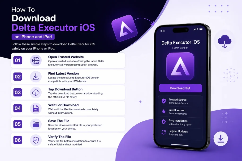How To Download Delta Executor iOS on iPhone and iPad